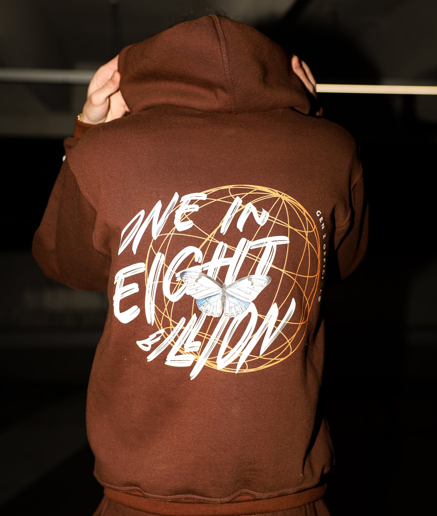 WC 24 Dark Brown Hoodie