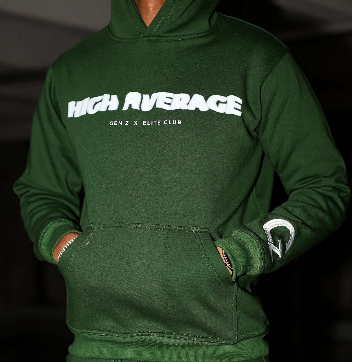 WC 24 Green Hoodie