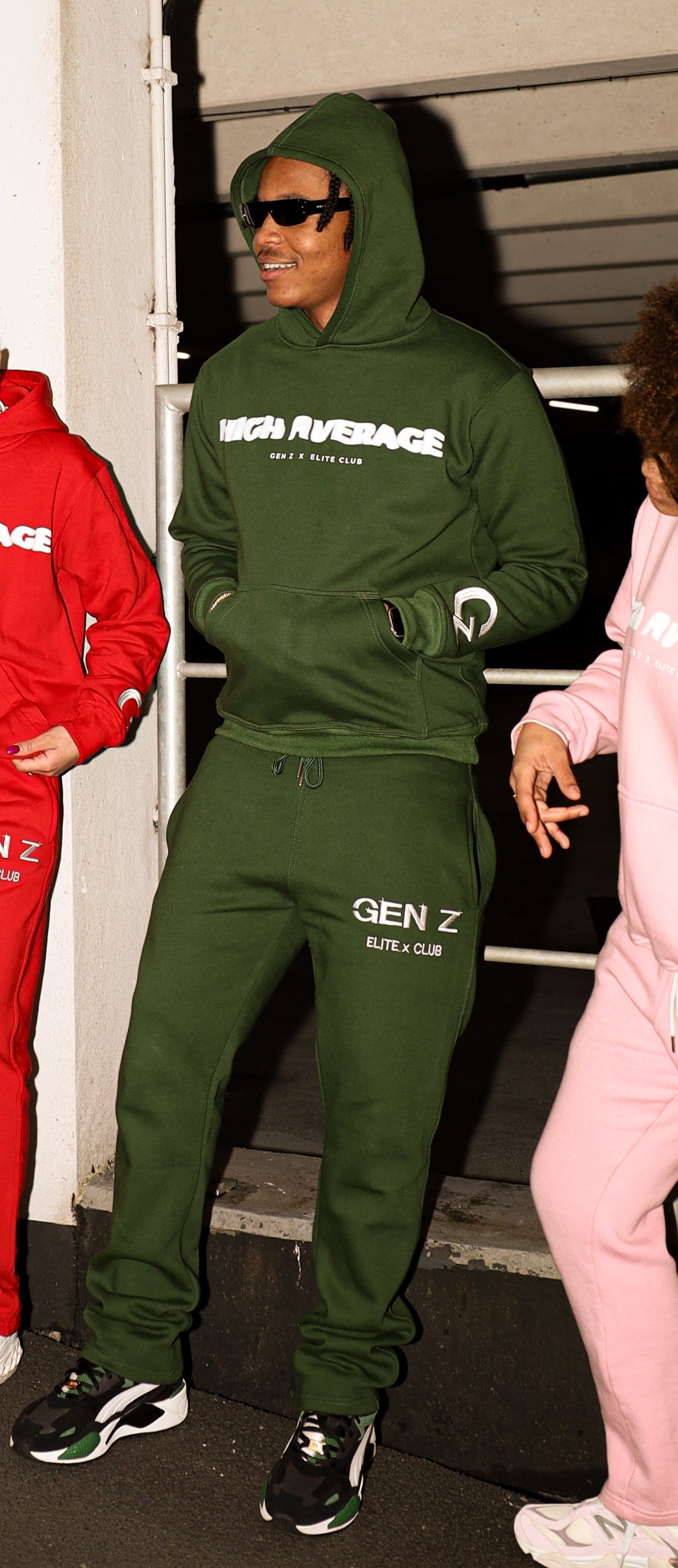 WC 24 Full Dark Green Tracksuit