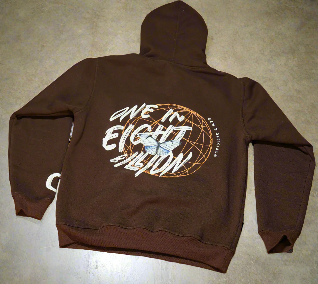 WC 24 Dark Brown Hoodie